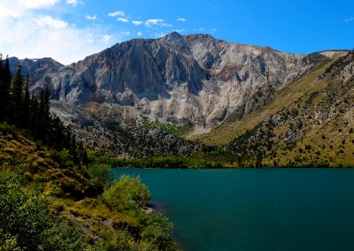 Convict Lake in the sun
