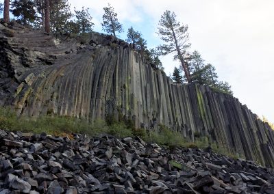 Late afternoon at Devil's Postpile