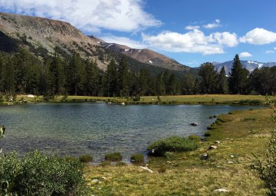 Gaylor lake sits at over 10,000 feet
