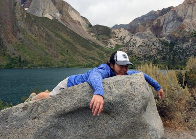 Marmot on a hot rock continued