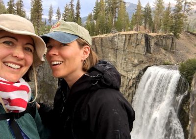 Rainbow Falls selfie