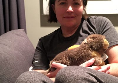 Therapy marmot! We named her Tuolomne