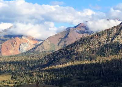 Sherwin Canyon to the south
